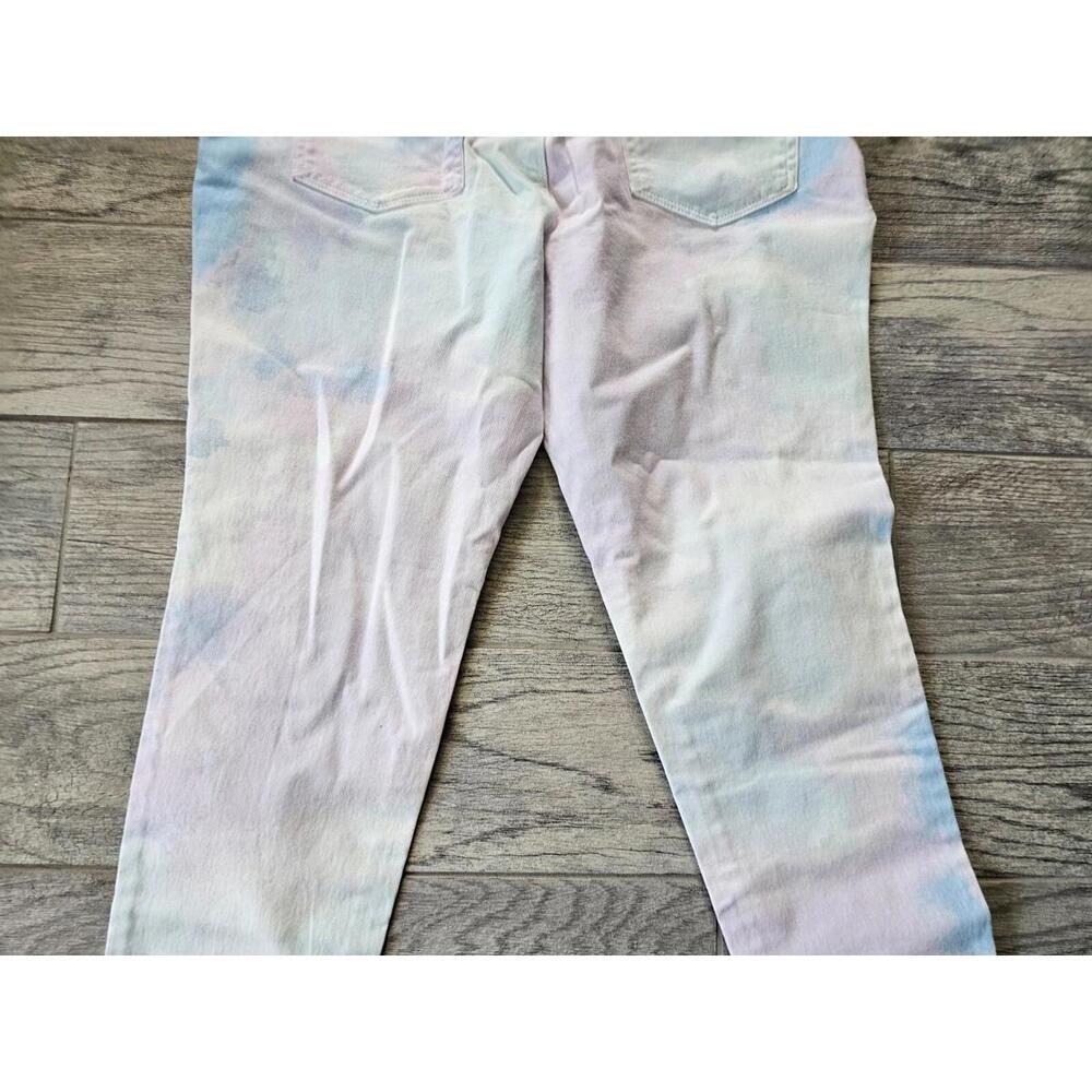 BNWT New Style & Co Curvy Fit Skinny Leg Tie Dye Denim Jeans Pants Size 12 - Picture 11 of 12